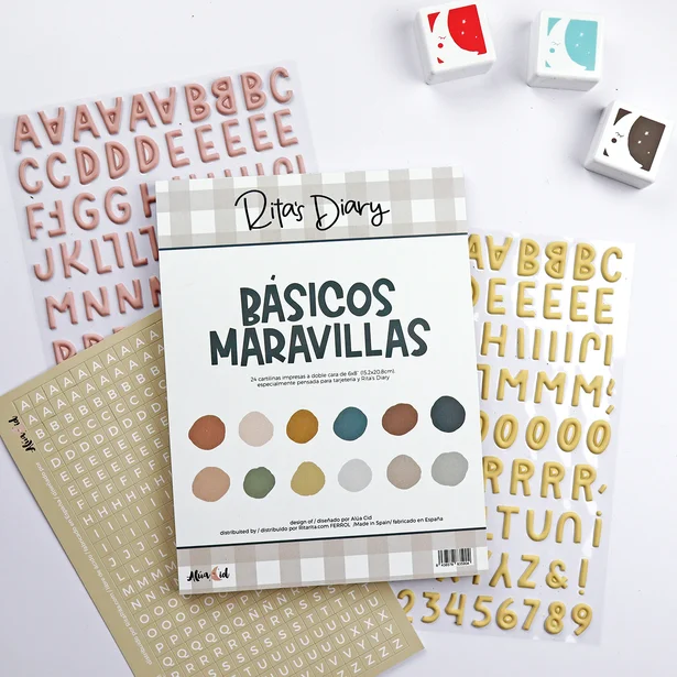 Bloc de s&oacute;lidos Maravillas, para Rita&rsquo;s Diary