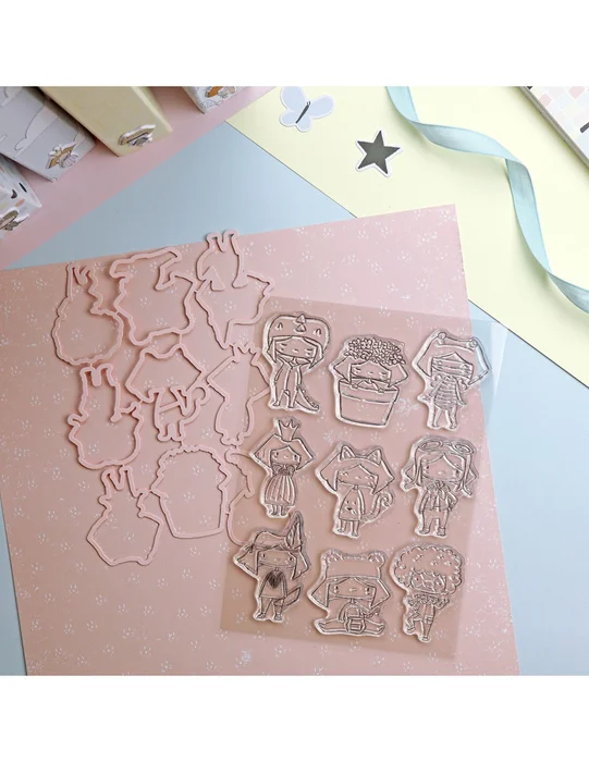 Set de sellos+troquel Pelele