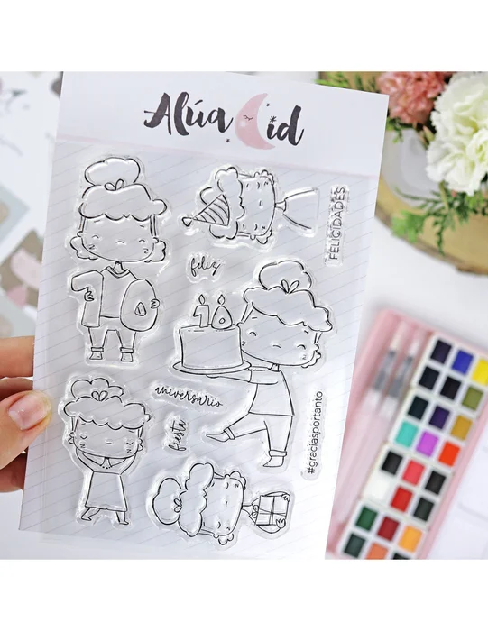 Set de sellos 10 años con Rita