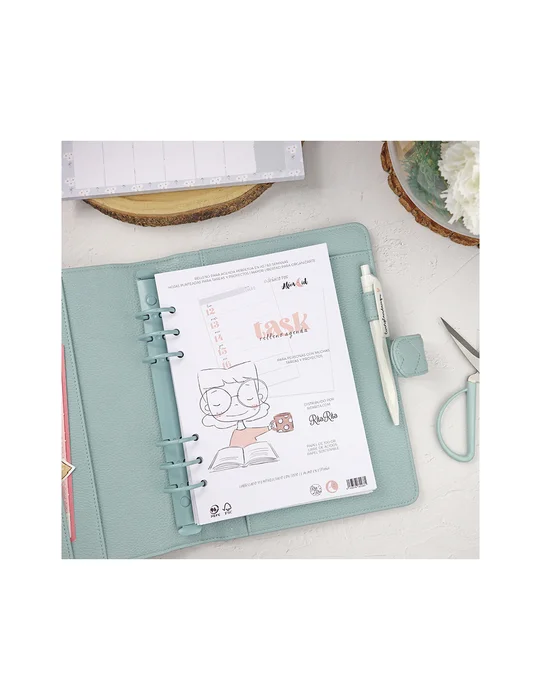 Relleno agenda Task PERPETUA A5 perforada