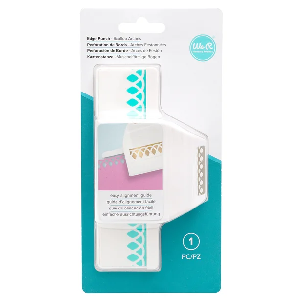 Edge Punch Scallop Arches