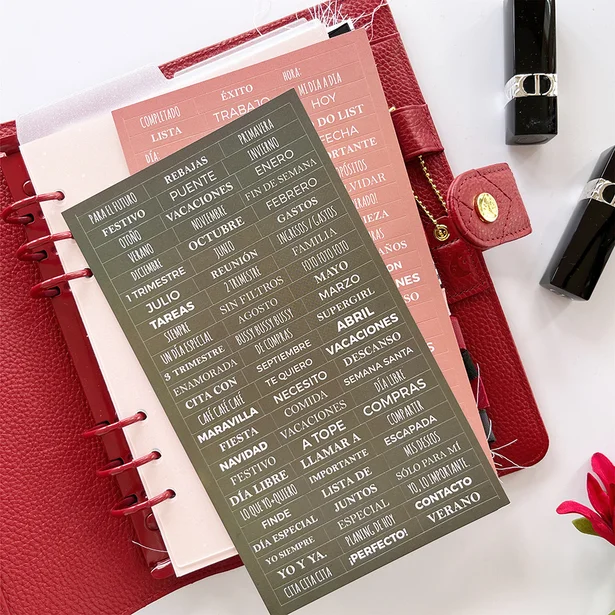 Set de pegatinas Lo que yo+quiero