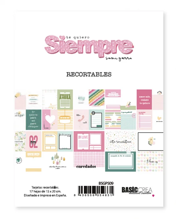 Bloc A5 de Recortables &laquo;Siempre&raquo; by Sami Garra