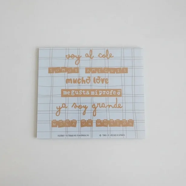 Set De 7 Troqueles - Al Cole No -