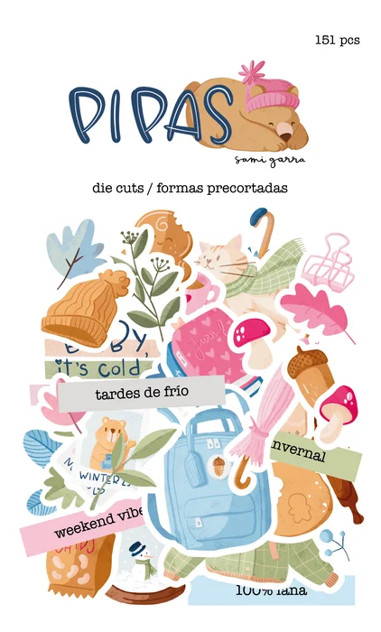 Die Cuts de papel &laquo;Pipas&raquo; by Sami Garra