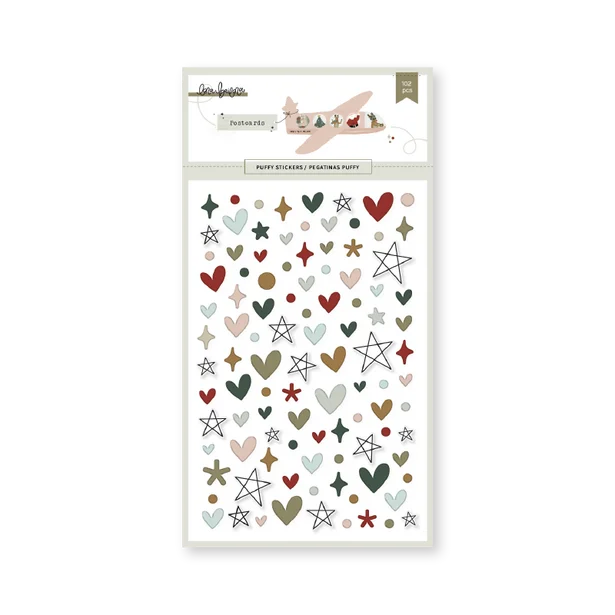 Puffys formas POSTCARDS