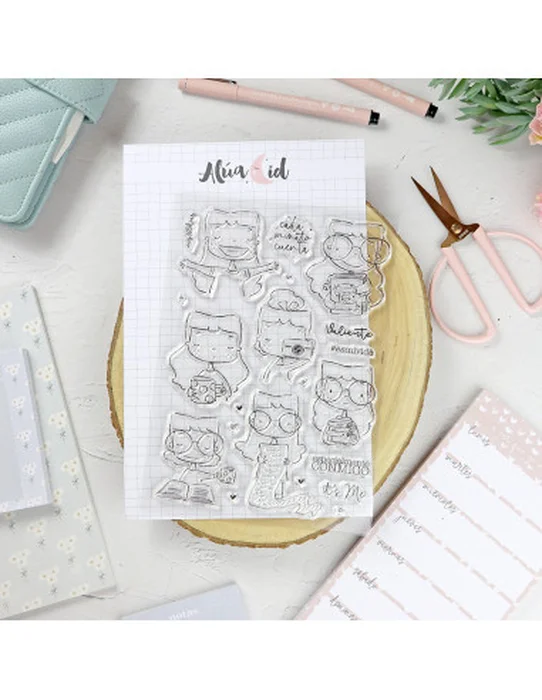 Set de sellos es mi vida de Alúa Cid