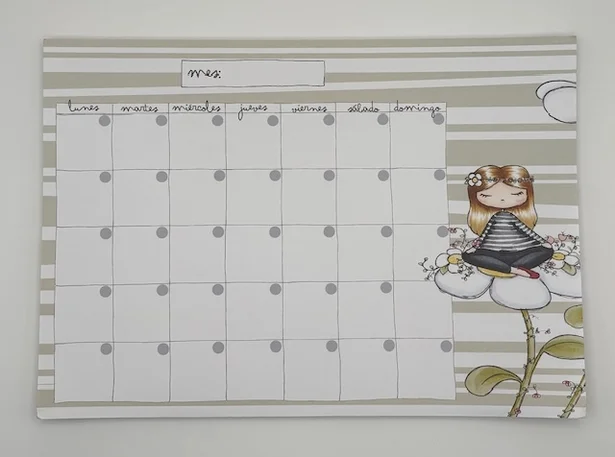 Bloc semanal horizontal