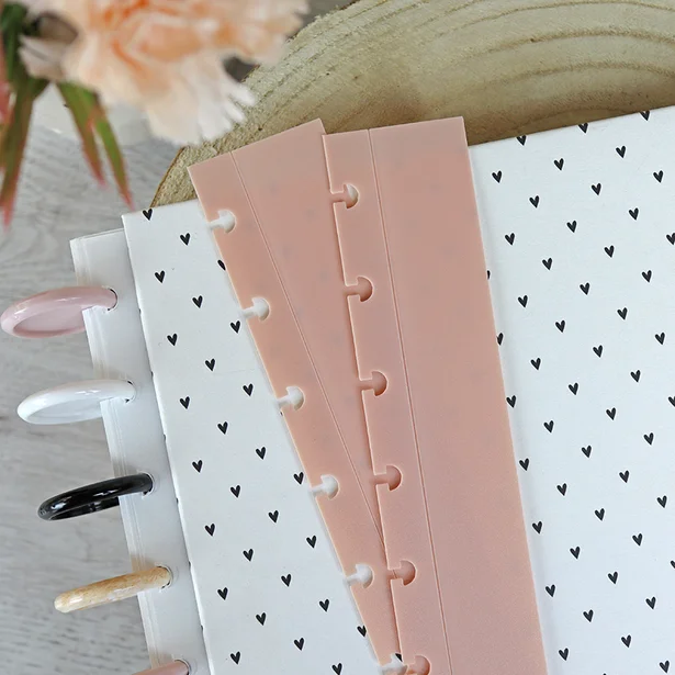 Gu&iacute;as XL Rosa opaco para encuadernaci&oacute;n