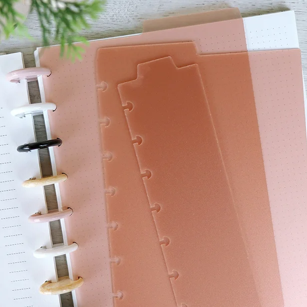 Set de 3 separadores para DISCO Rosa transparente