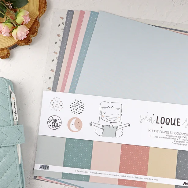 Kit de papeles s&oacute;lidos+especiales Sea lo que sea