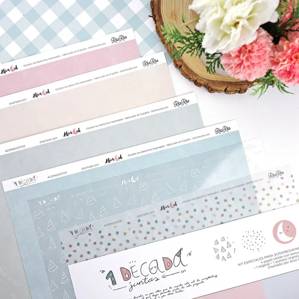 Kit de papeles especiales 1D&eacute;cada