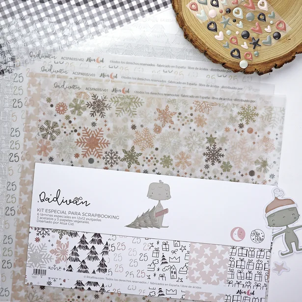 Kit de papeles especiales Dadivan
