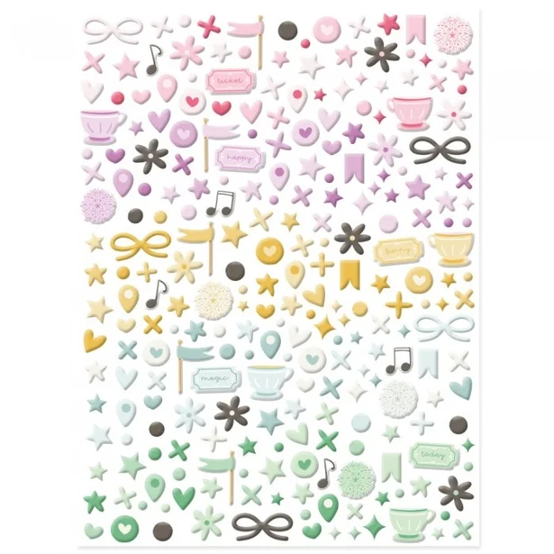 Pegatinas Puffy Basicas Main Street