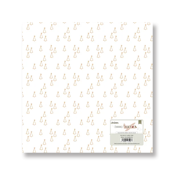 Vellum con foil ARBOLITOS