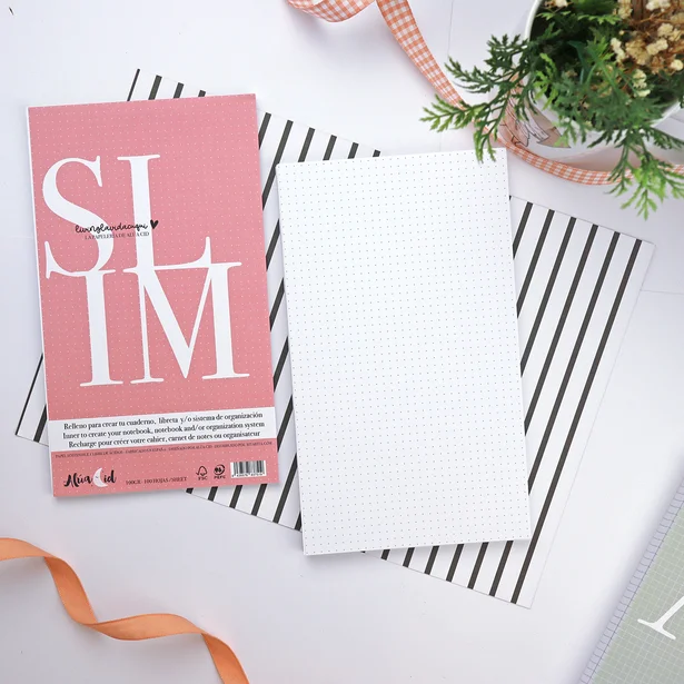 Relleno libreta Slim puntos