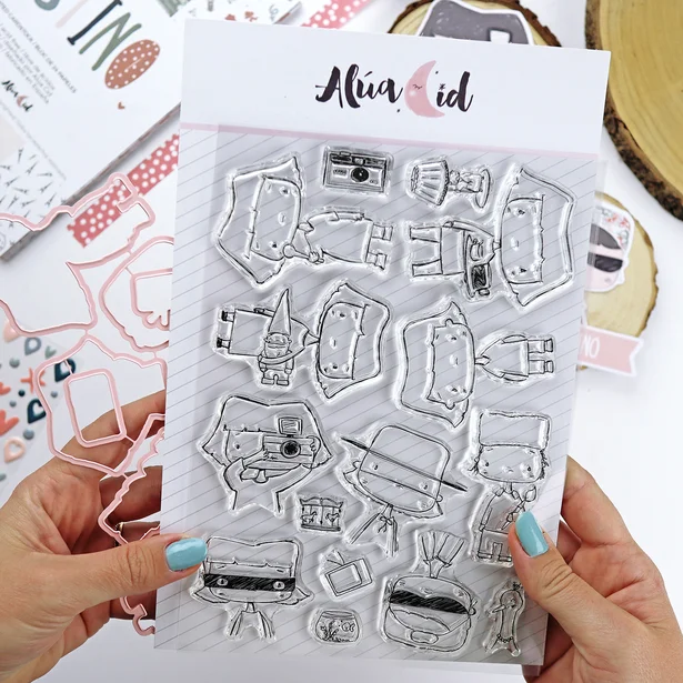 Set de sellos con troquel Destino